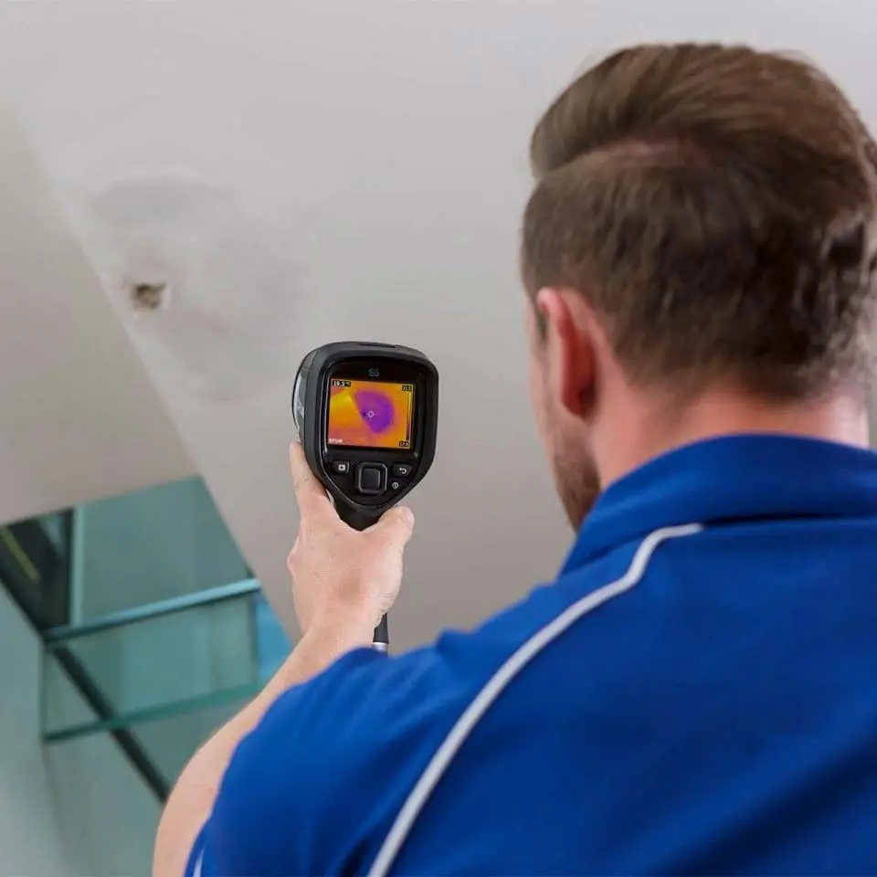 كشف تسربات المياه بدون تكسير